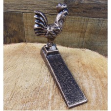 ROOSTER DOOR STOP WALL STOPPER WEDGE CAST IRON COUNTRY STYLE HOME DECOR   223095950015